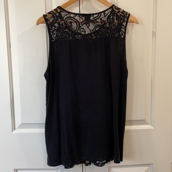 Adrianna Papell sleeveless top Lg - Picture 5 of 5